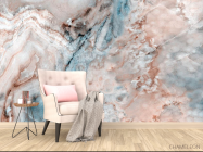 Фотообои Голубой мрамор - 4