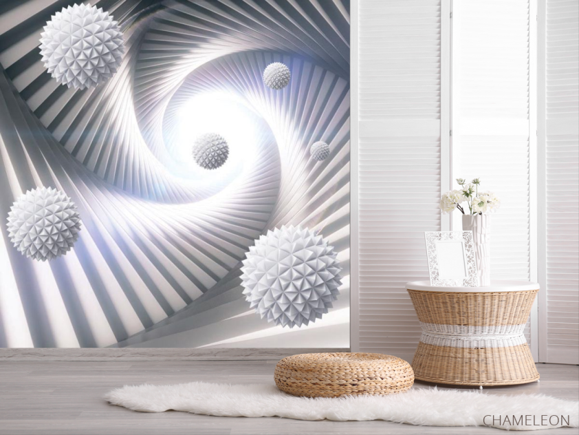 3д фотообои 3Д шары - 2