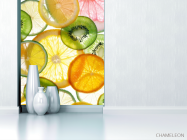 Фотообои Дольки фруктов - 1