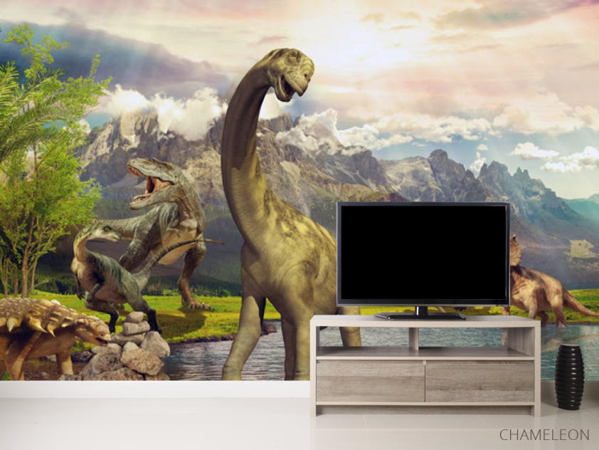 Фотообои Динозавры в природе - 2