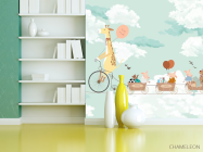 Фотошпалери Животные на велосипеде - 3