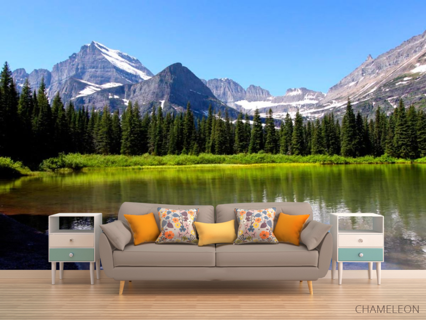 Фотообои Загадочное место, горы - 1