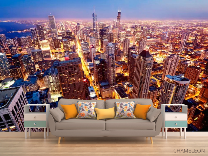 Фотообои Огни города - 1