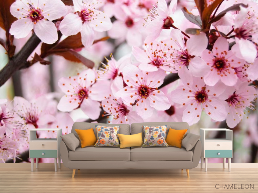 Фотообои Цветущее весной деревце - 1