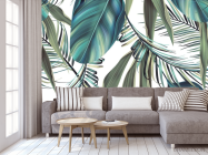 Фотообои Тропические листья паттерн - 3