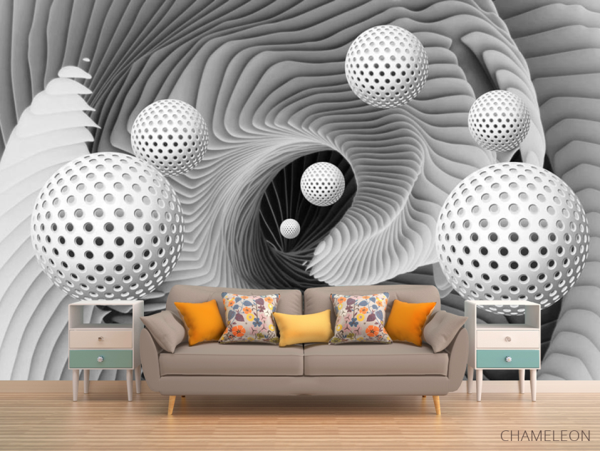 Фотообои Шары с острыми углами - 1