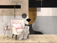 Фотообои Абстрактная женщина - 4