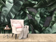 Фотообои Зеленые листья - 4