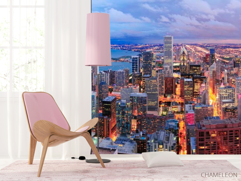 Фотошпалери Місто Чикаго пробуджується - 4