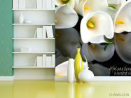 Фотошпалери 3D квіти - 3