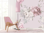 Фотошпалери Аквварельние півонії - 4