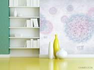 Фотошпалери Кульбаби фіолетові - 3