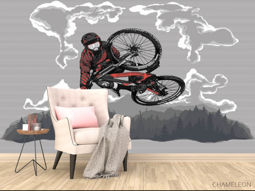 Фотообои байкер - 4