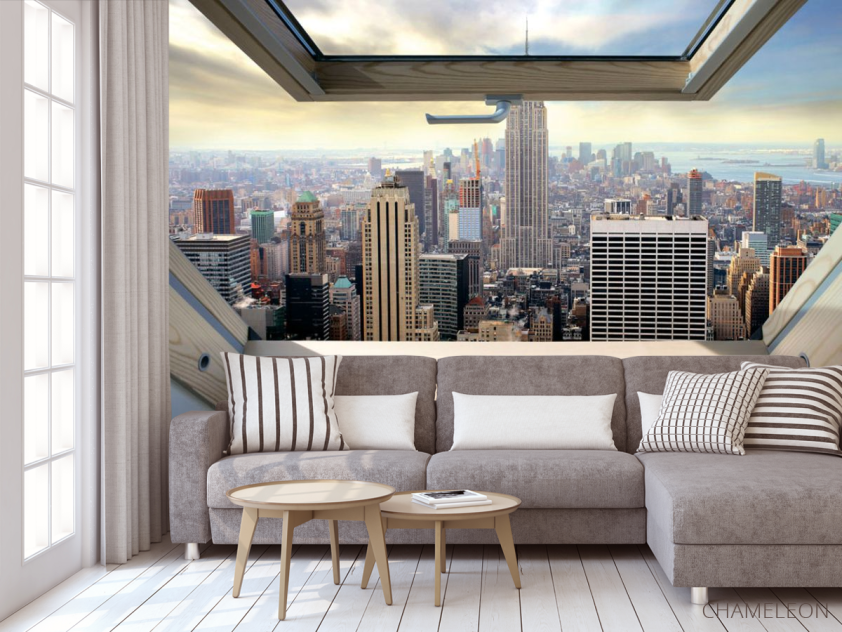 Фотообои Вид на современный город - 3