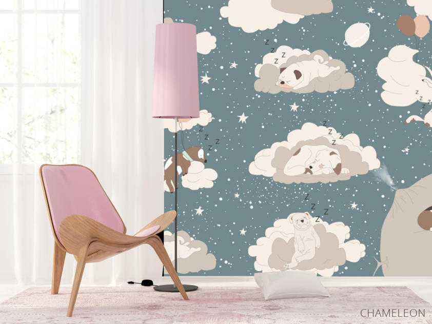 Фотошпалери Сплячі хмаринки - 4