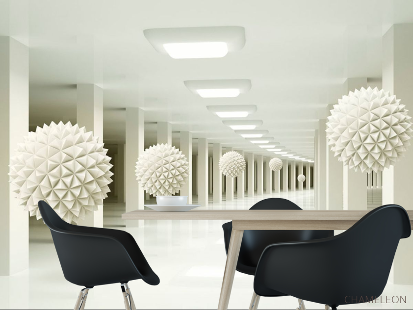 Фотошпалери Сфери в тунелі - 1