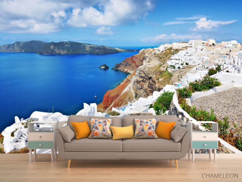 Фотообои Город на берегу моря - 1