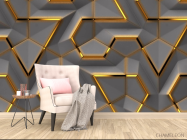 Фотообои 3д стенка - 4