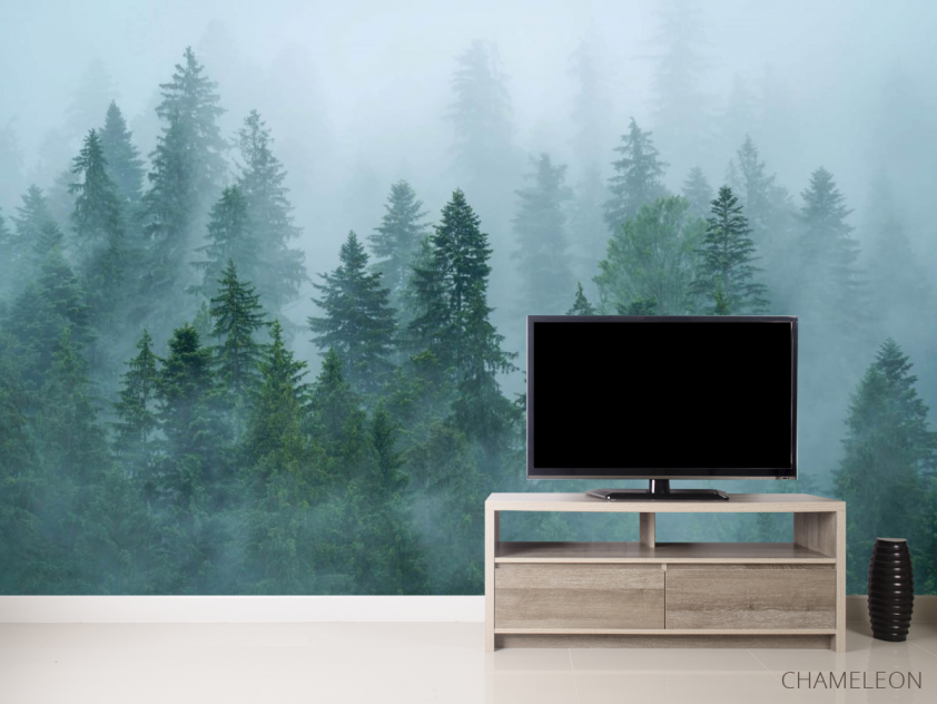 Фотообои Туман над лесом - 2