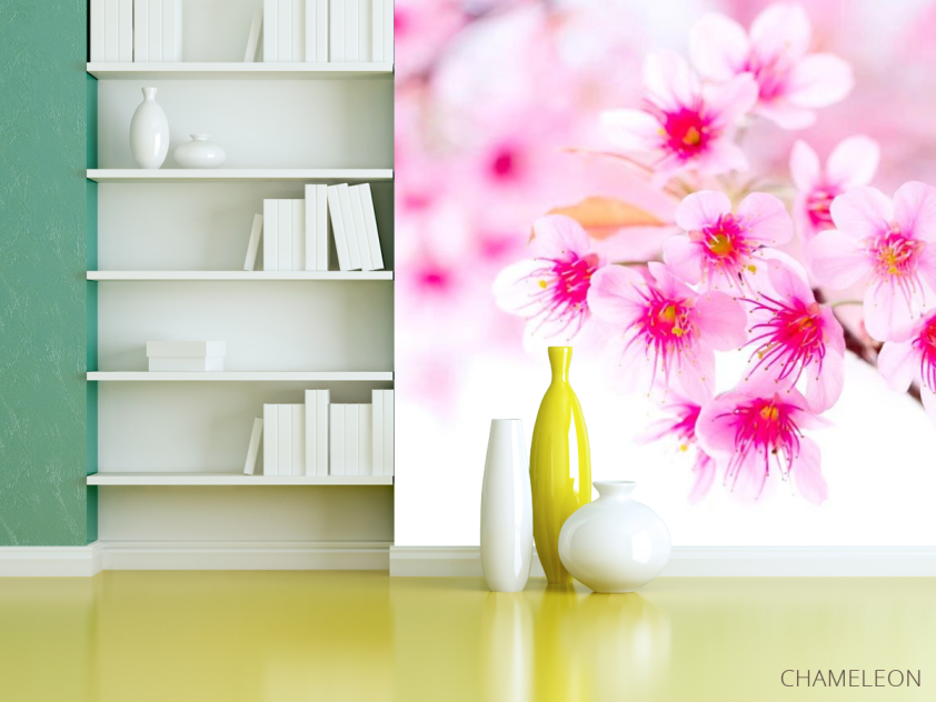 Фотошпалери Квітуча навесні дерево - 3