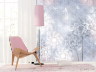 Фотошпалери векторні кульбаби - 4