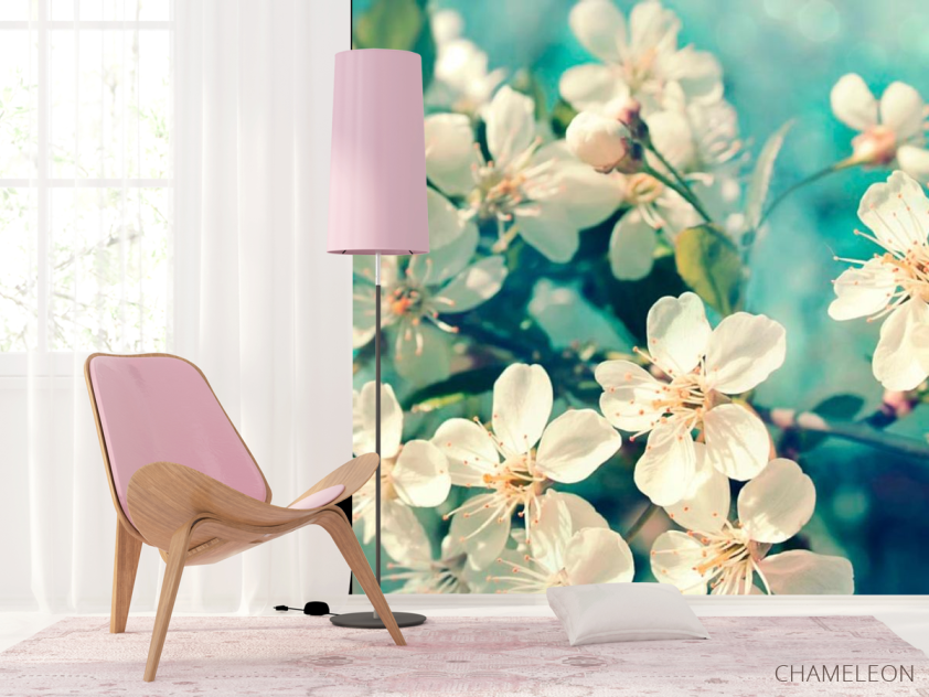 Фотошпалери Квіти вишневі у вазі - 4