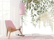 Фотошпалери листя зі стелі - 4