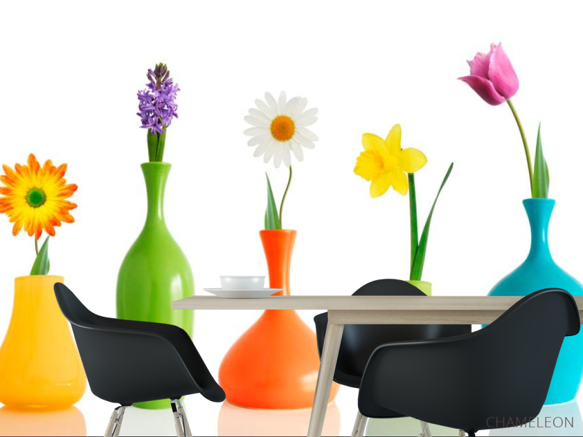 Фотошпалери Квіти у вазах - 1