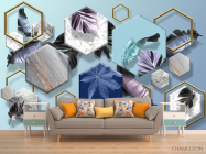 Фотообои 3д, геометрия - 1