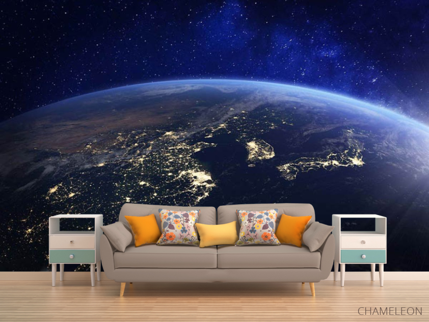 Фотообои Вид на землю с космоса - 1