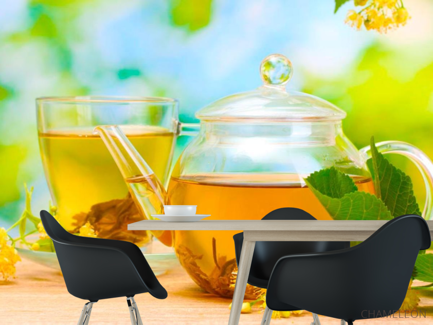 Фотошпалери Чай, липа - 1