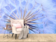 Фотообои в середине одуванчика - 4