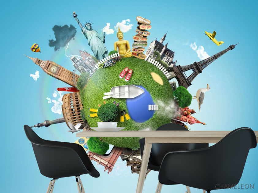 Фотошпалери Для кабінету географії - 1