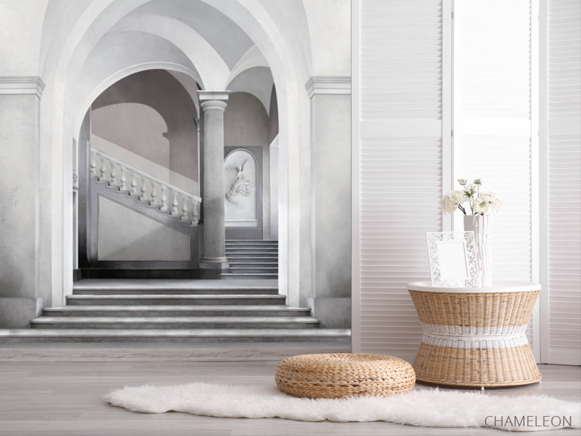 Фотошпалери Арка зі сходами - 2