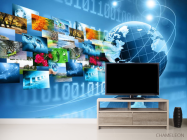 Фотообои в кабинет информатики - 2