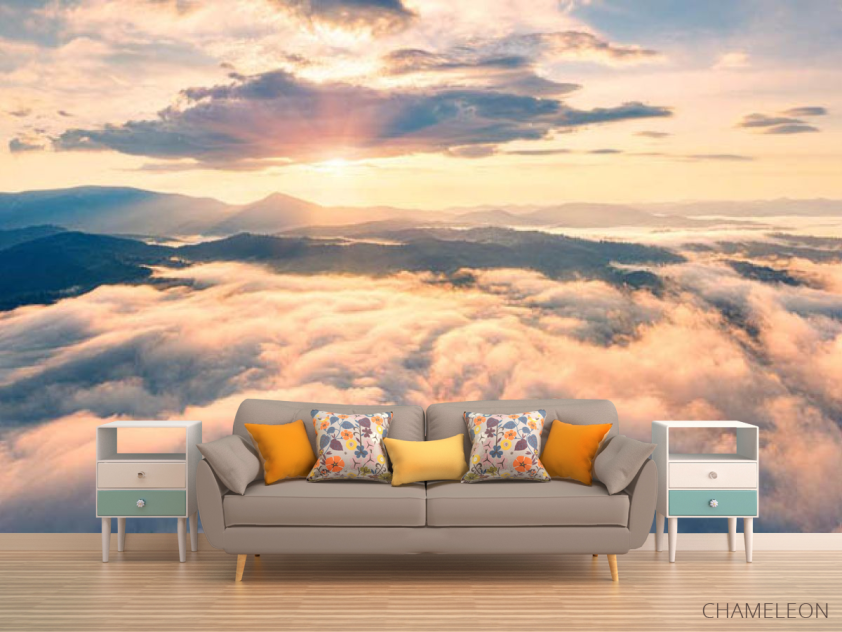 Фотообои Вид на горы сверху - 1