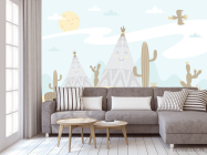 Фотообои Детские кактусы - 3