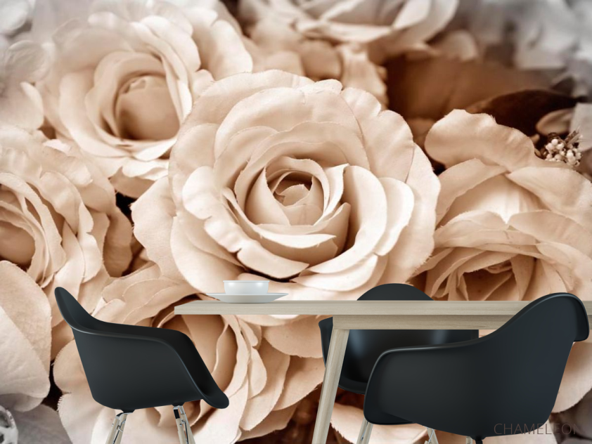 Фотошпалери 3D троянди - 1