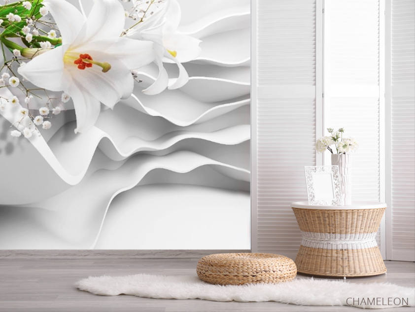 3д цветок - 2