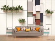 Фотообои 3д панели с цветами - 1