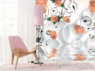 Фотошпалери 3D троянди - 4
