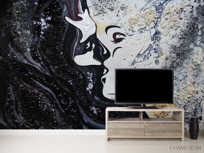 Фотообои Инь янь из камня - 2