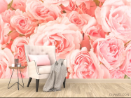 Фотообои Розы нежно-розовые - 4