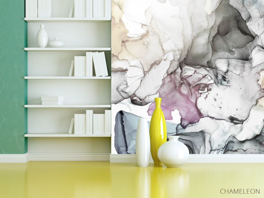 Фотошпалери Fluid art - 3