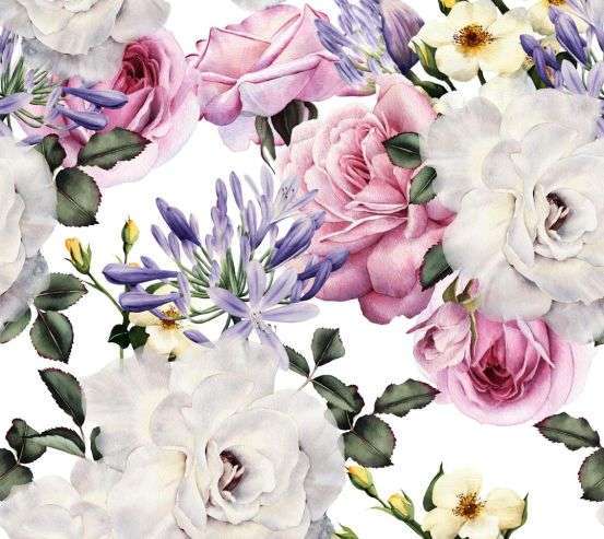 Фотообои рисованные цветы Фотообои рисованные цветы 21200