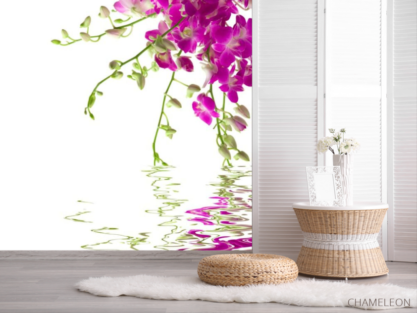 Фотошпалери Малинові квіточки - 2