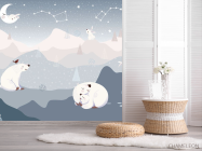 Фотошпалери Полярні ведмедики - 2