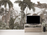 Фотообои Тропики с животными - 2
