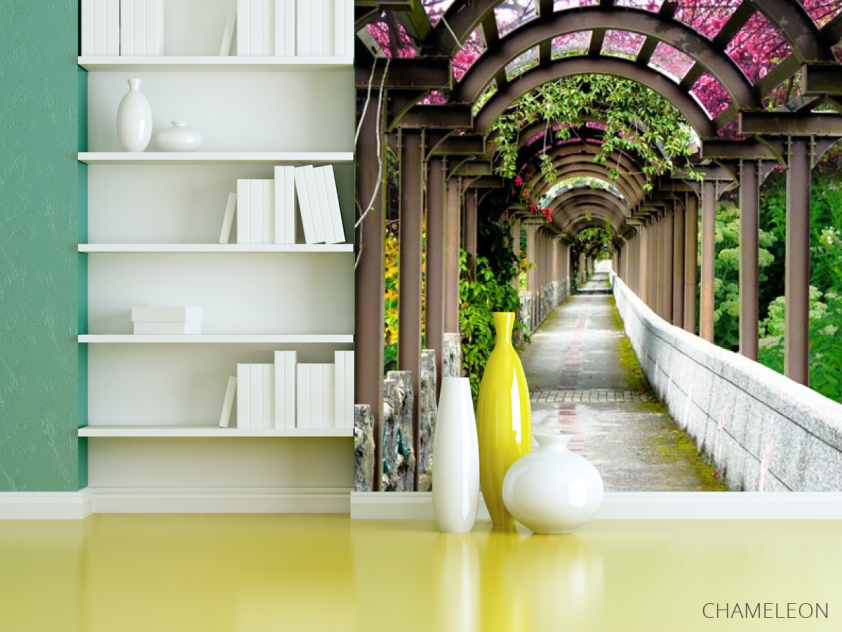 Фотошпалери Квіткова арка - 3