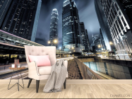 Фотообои вечерний город перспектива - 4